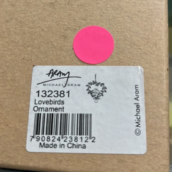 Lovebirds ornament - Picture 2 of 2